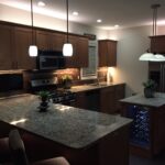 Standard Look of Kitchen With Light Illumination